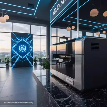 Аренда Ретрансферный принтер двусторонней печати Advent Solid 810D в ресторане «D.O.M» — ART SPACE
