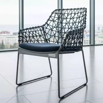 Аренда Кресло металлическое плетеное Plus в Pullman Sochi Centre — ART SPACE