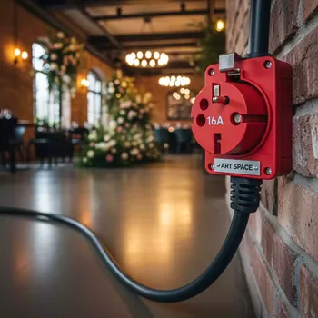 Аренда Разъем CEE 16 А 400 V в ресторане «Плакучая Ива» — ART SPACE