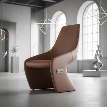Аренда Стул Хит коричневый кожзам в Omega Sirius — ART SPACE
