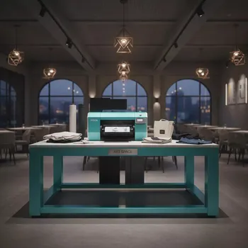 Аренда Столика для печати на рукавах Epson SureColor SC F2100 в ресторане «D.O.M» — ART SPACE