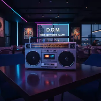 Аренда Магнитофоны кассетные 80 90 х в ресторане «D.O.M» — ART SPACE