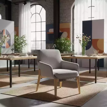 Аренда Кресло Egedal Grey серое в Stella di Mosca — ART SPACE