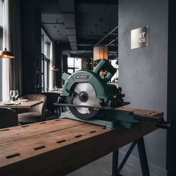 Аренда Пила циркулярная Hanskonner HCS50210 в ресторане «Brunello» — ART SPACE