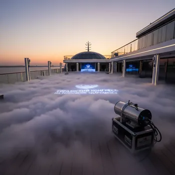 Аренда Машина тяжелого дыма BT H 2Fog II Briteq двухжидкостная на теплоходе «Дагомыс» — ART SPACE