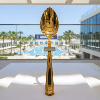 Аренда Ложка столовая золотая в Novotel Resort — ART SPACE