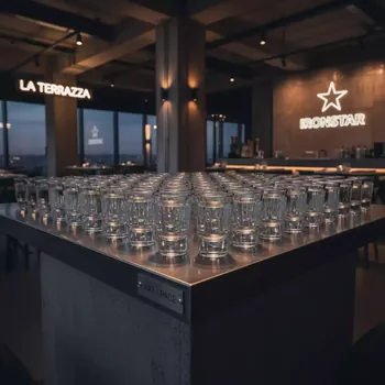 Аренда Рюмок для Водки 50 мл в ресторане «La Terrazza» — ART SPACE