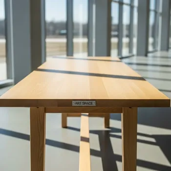 Аренда Стол пивной 220х50 см дерево в санатории «Черноморье» — ART SPACE