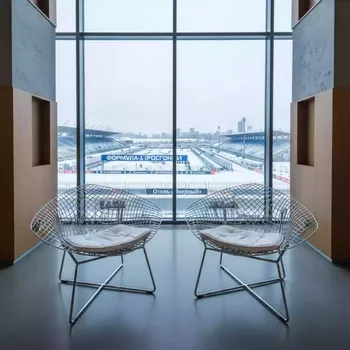 Аренда Набор «Имс» глянцевое серебро 2 предмета в отеле «Звездный» — ART SPACE