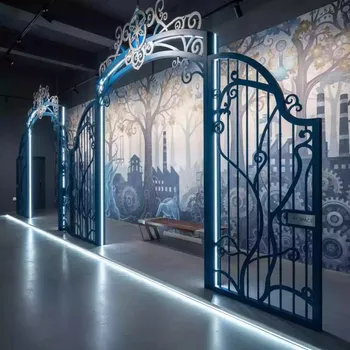 Аренда Фотозона сказочная Doorhan в ледовой арене «Шайба» — ART SPACE