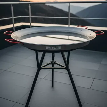 Аренда Сковорода для паэльи Paella Valenciana Pulida с подставкой D 90 см в Golden Tulip Rosa Khutor — ART SPACE