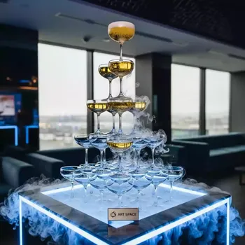 Аренда Горка шампанского на 30 персон в Imeretinskiy Hotel — ART SPACE