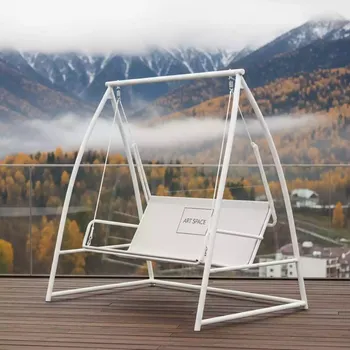 Аренда Качели белые без подушек Heaven в Golden Tulip Rosa Khutor — ART SPACE