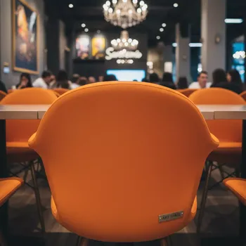 Аренда Чехол Е 03 на стул Eames в ресторане «Sanremo» — ART SPACE