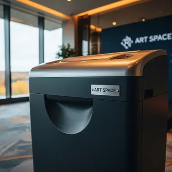 Аренда Шредер уничтожитель Ideal Shredcat 8240 4х40 мм в Panorama by Mercure — ART SPACE