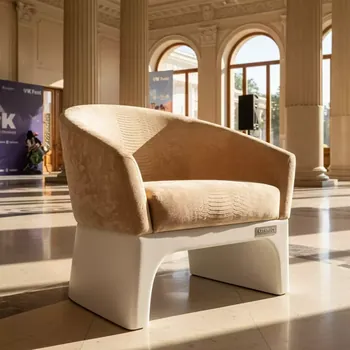 Аренда Полукресло Fendi велюр Shangreen latte органика белая в санатории «Металлург» — ART SPACE