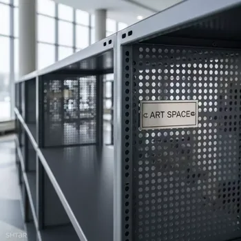 Аренда Стеллажи перфорированные металлические в санатории «Сочи» — ART SPACE