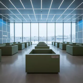 Аренда Кашпо Prosperplast Urbi Square 26.6 11 л оливковое в ресторане «D.O.M» — ART SPACE