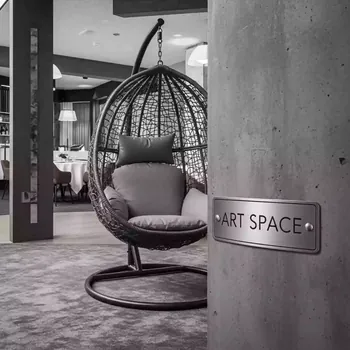 Аренда Подвесное кресло AFM 810G серое в ресторане «D.O.M» — ART SPACE
