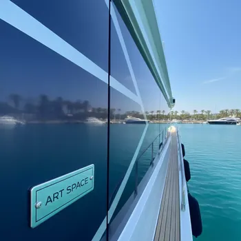 Аренда Стеновая панель МДФ Арис на VIP-яхте (Имеретинский порт) — ART SPACE