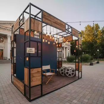 Аренда Фотозона на выставку в санатории «Металлург» — ART SPACE
