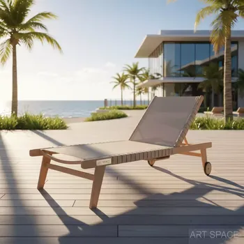 Аренда Шезлонг пляжный бежевый в Novotel Resort — ART SPACE