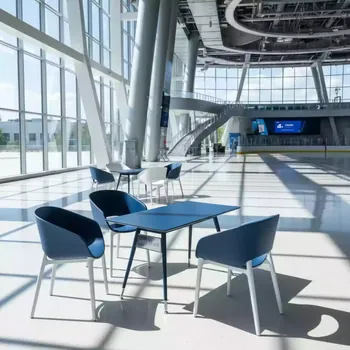 Аренда Комплект мебели пластиковой Max 90 Sky в ледовом дворце «Большой» — ART SPACE