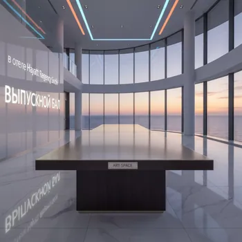 Аренда Стол Лидер 2 шампань венге 2700х900 в отеле Hyatt Regency Sochi — ART SPACE