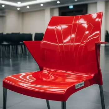 Аренда Стул пластиковый RoyalFamily Kai красный в Courtyard by Marriott Sochi — ART SPACE