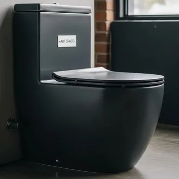 Аренда Унитаз моноблок безободковый с сиденьем плавное закрытие FLUMEN DESIGN London в пляжном клубе Del Mar — ART SPACE
