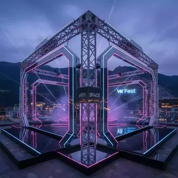 Аренда Световое решение в Rixos Krasnaya Polyana — ART SPACE