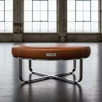 Аренда Столик кофейный кожаный Apelle Chic H63 CU в зале «Чайка» (Морпорт) — ART SPACE