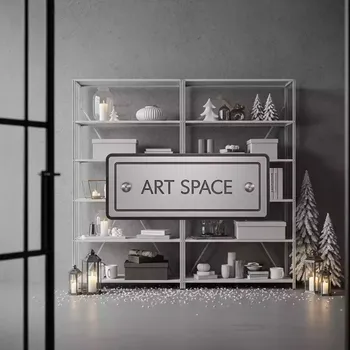 Аренда Стеллажи из металла 200х100х40 см в лофте «Студия 21» — ART SPACE