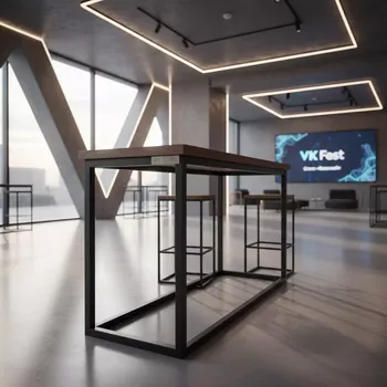 Аренда Стол Cube Loft высокий в отеле «Звездный» — ART SPACE
