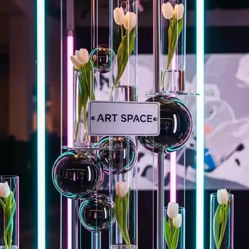 Аренда Фотозона гендер пати в ресторане «Сыроварня» — ART SPACE
