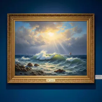Аренда Картина Айвазовский Иван № 01 в ресторане «Voda» — ART SPACE