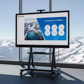 Аренда Интерактивная доска ScreenMedia M 85 на площадке Rosa Peak (2320м) — ART SPACE