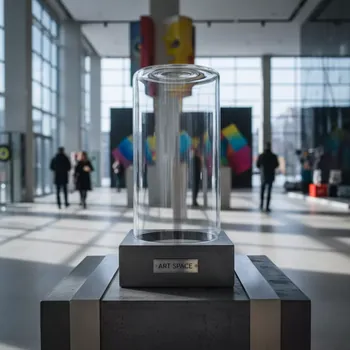 Аренда Подставка стеклянная для торта с крышкой D 29 см в комплексе Sea Galaxy — ART SPACE