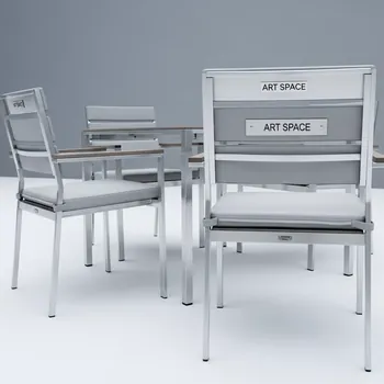 Аренда Комплект мебели из алюминия Gera 4 на Имеретинской набережной — ART SPACE