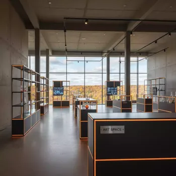 Аренда Стеллажи готовые и сборные в санатории «Октябрьский» — ART SPACE