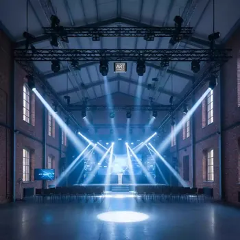 Аренда Свет комплект № 11 в банкетном зале «Дельфин» — ART SPACE