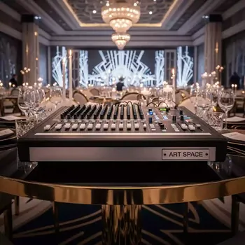 Аренда Микшерный пульт Allen & Heath Zed 12FX в ледовом дворце «Роза Хутор» — ART SPACE
