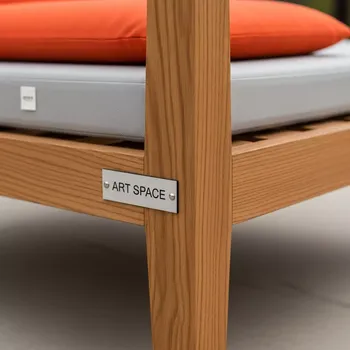 Аренда Шезлонг лежак деревянный Riviera в усадьбе Голицына — ART SPACE