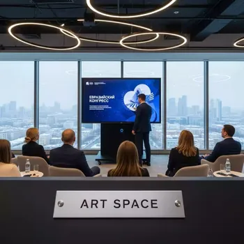 Аренда Интерактивный Экран для Конференций в Отеле Radisson Lazurnaya — ART SPACE