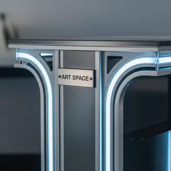 Аренда Стеллаж островной на Медальной площади — ART SPACE