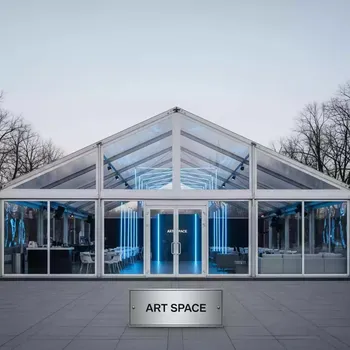 Аренда Шатры двускатные зимние в ресторане «Плакучая Ива» — ART SPACE