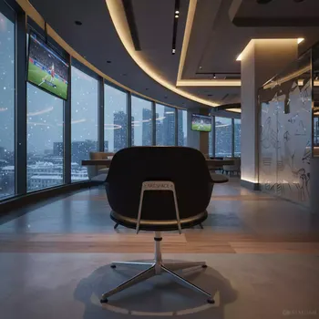 Аренда Стул с поворотным основанием черный Eames в ресторане «Магадан» — ART SPACE