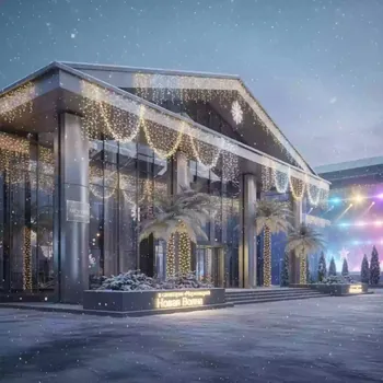 Аренда Гирлянды светодиодные в санатории «Черноморье» — ART SPACE