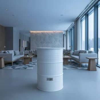 Аренда Стол бочка Hardwire White 2149WT диаметр 60 см в санатории «Русь» — ART SPACE