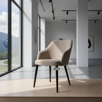 Аренда Стул Kongsberg микровелюр Avelina спинка Elegancia черная морилка в Rixos Krasnaya Polyana — ART SPACE